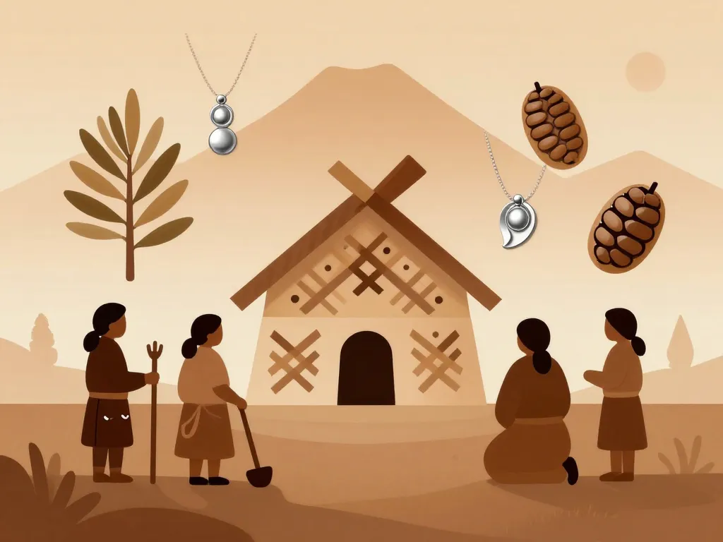 Scène Araucanie culture mapuche symbolique