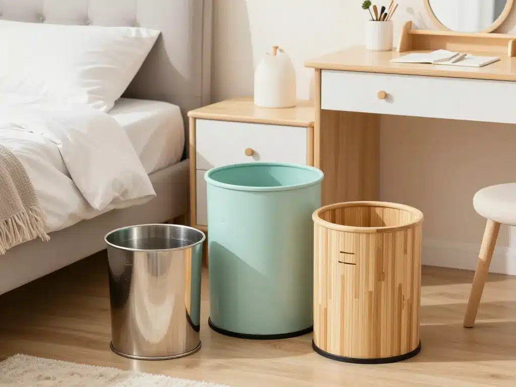 différents modèles poubelle chambre adaptés à chaque besoin