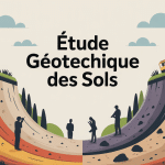 illustration coupe sol etude geotechnique des sols