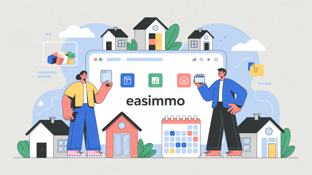 gestion immobilière en ligne www.easimmo.fr illustration