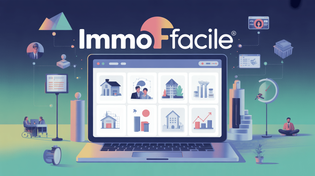 illustration logiciel Immofacile CRM immobilier centralisé