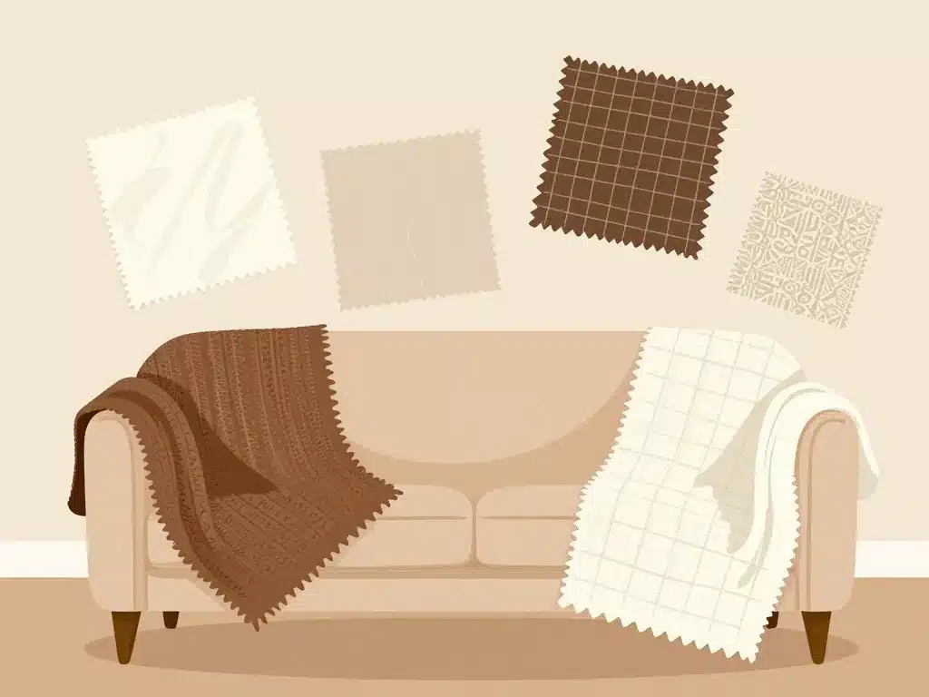 matières style housse clic clac 140x200