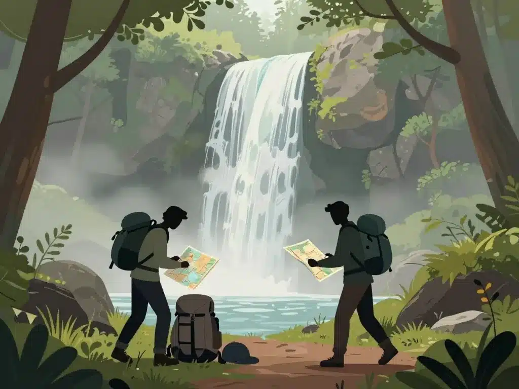 préparation randonnée cascade du voile de la mariée