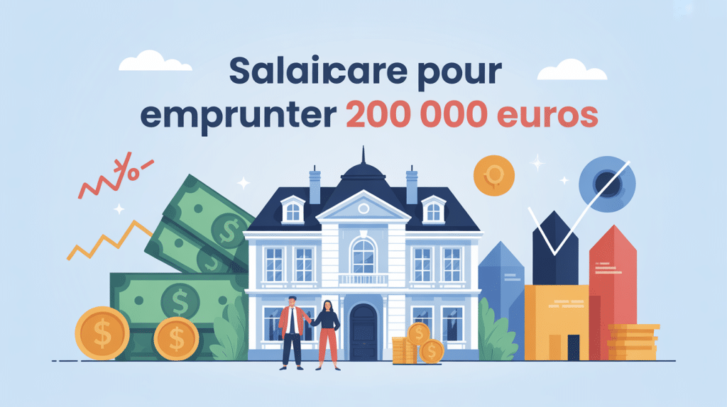 Quel salaire pour emprunter 200 000 euros illustration accès crédit