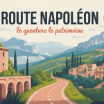 illustration route du napoleon panoramique historique