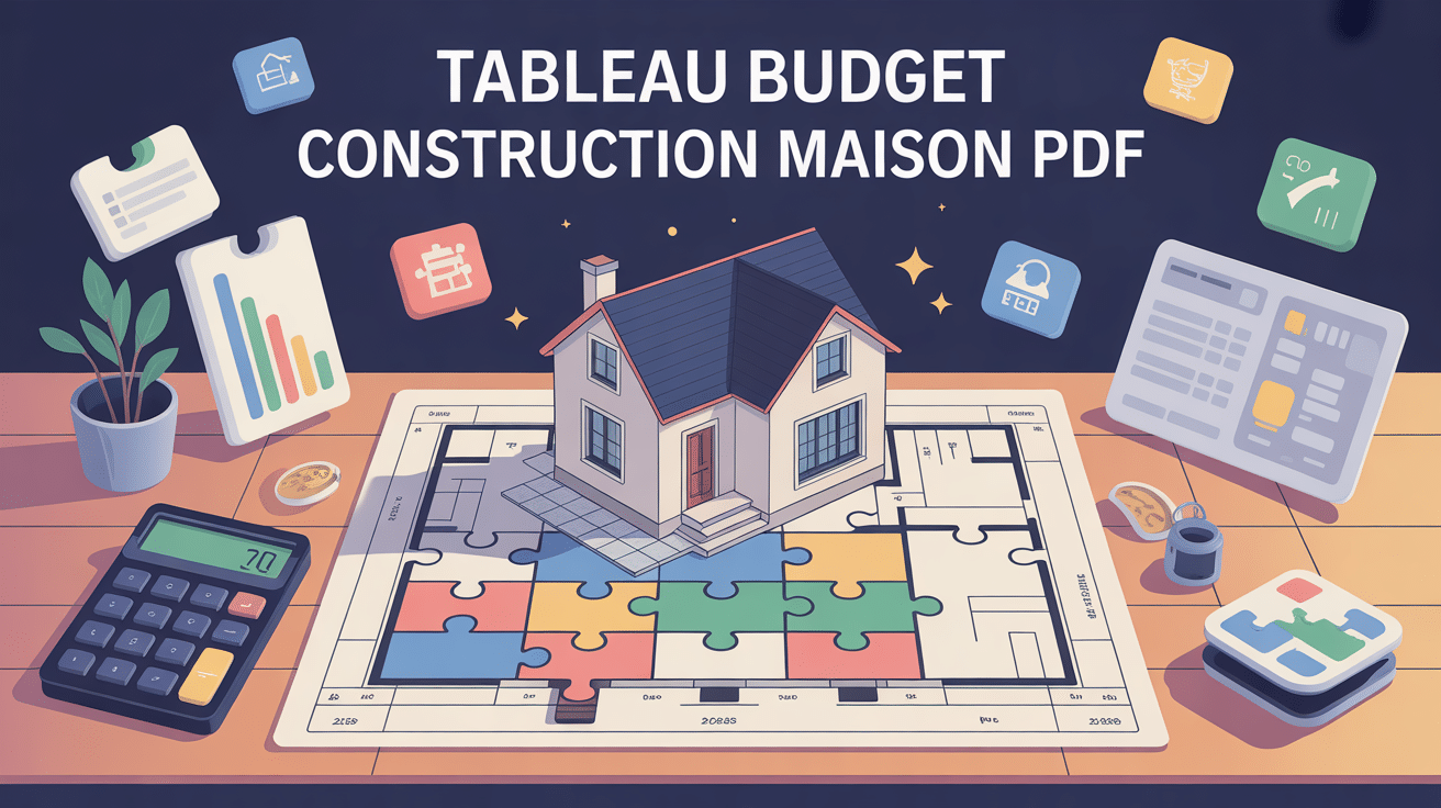 tableau budget construction maison pdf illustration gestion
