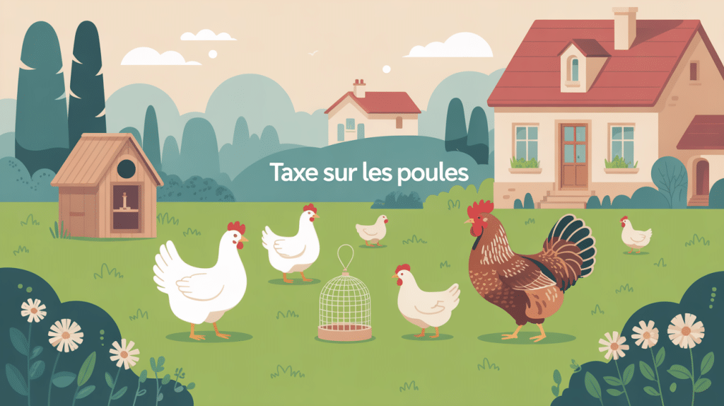 taxe sur les poules image jardin familial poulailler