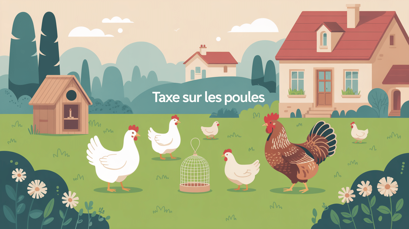 taxe sur les poules image jardin familial poulailler