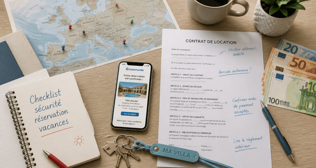 avis sur casamundo checklist sécurité