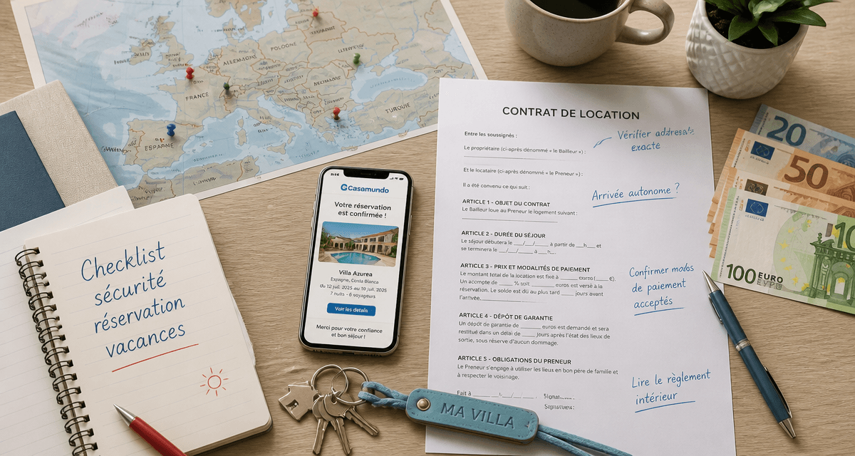 avis sur casamundo checklist sécurité