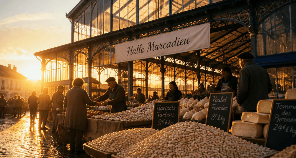 halle marcadieu tarbes marché