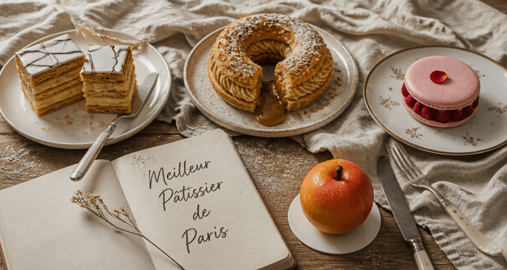 meilleure patissier paris pâtisseries emblématiques sur table
