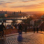 plus belles capitales d europe vue panoramique coucher de soleil