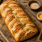 recette avec de la pate feuilletee feuilleté saumon poireaux