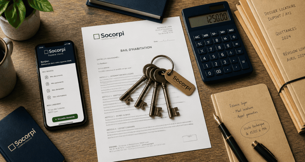 socorpi gestion locative clés bail