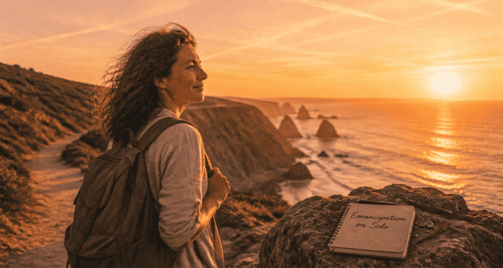 voyager seule femme 50 ans sentier côtier Portugal
