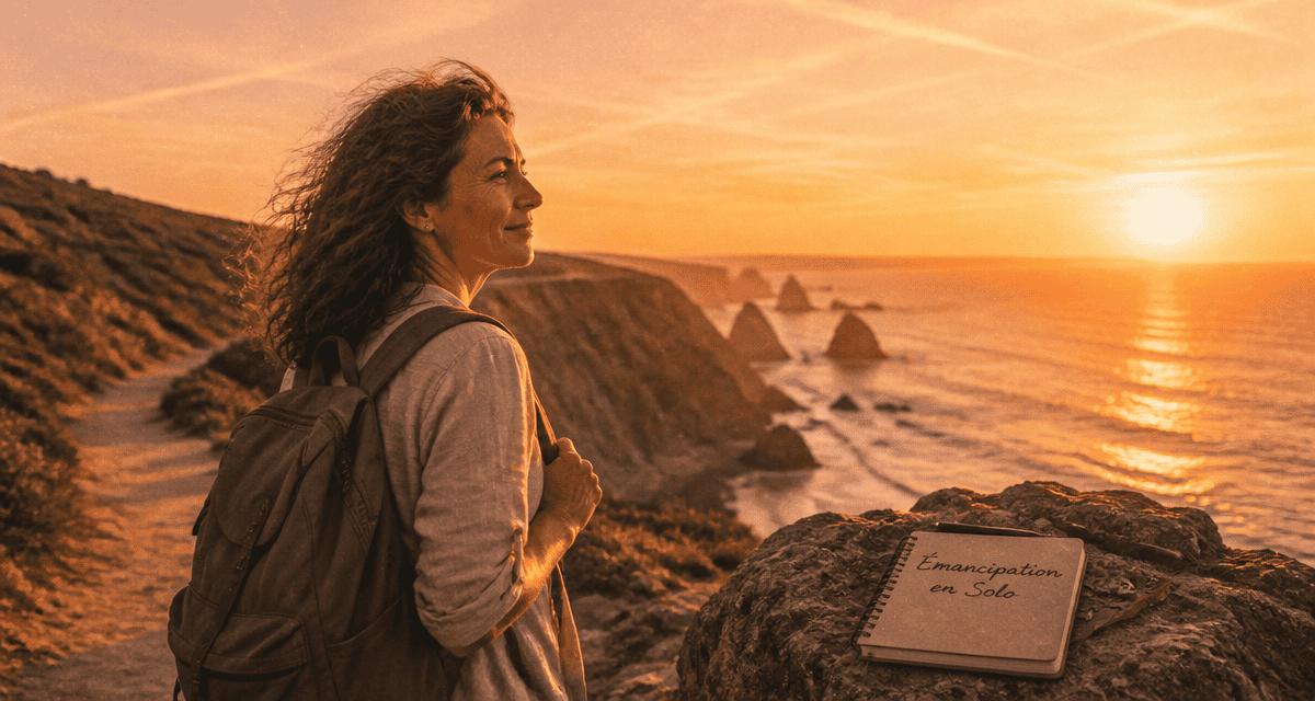 voyager seule femme 50 ans sentier côtier Portugal