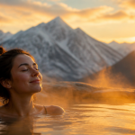 bain d eau chaude naturel montagne