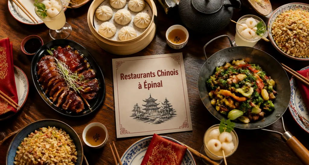 Epinal restaurant chinois table repas