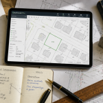 geofoncier pro interface cartographique sur tablette