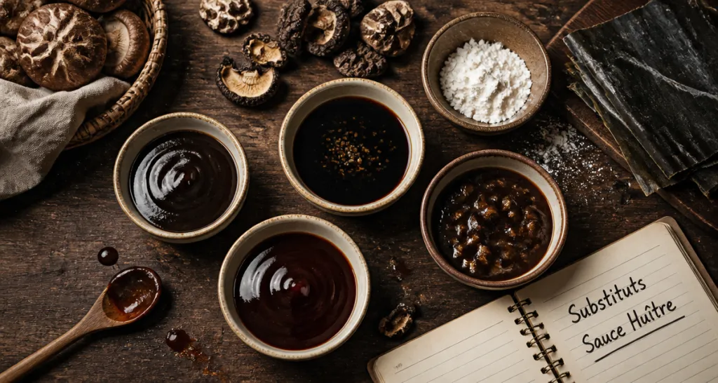 Par quoi remplacer la sauce huitre coupelles sauces alternatives