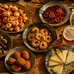 recette des tapas espagnol assiettes variées
