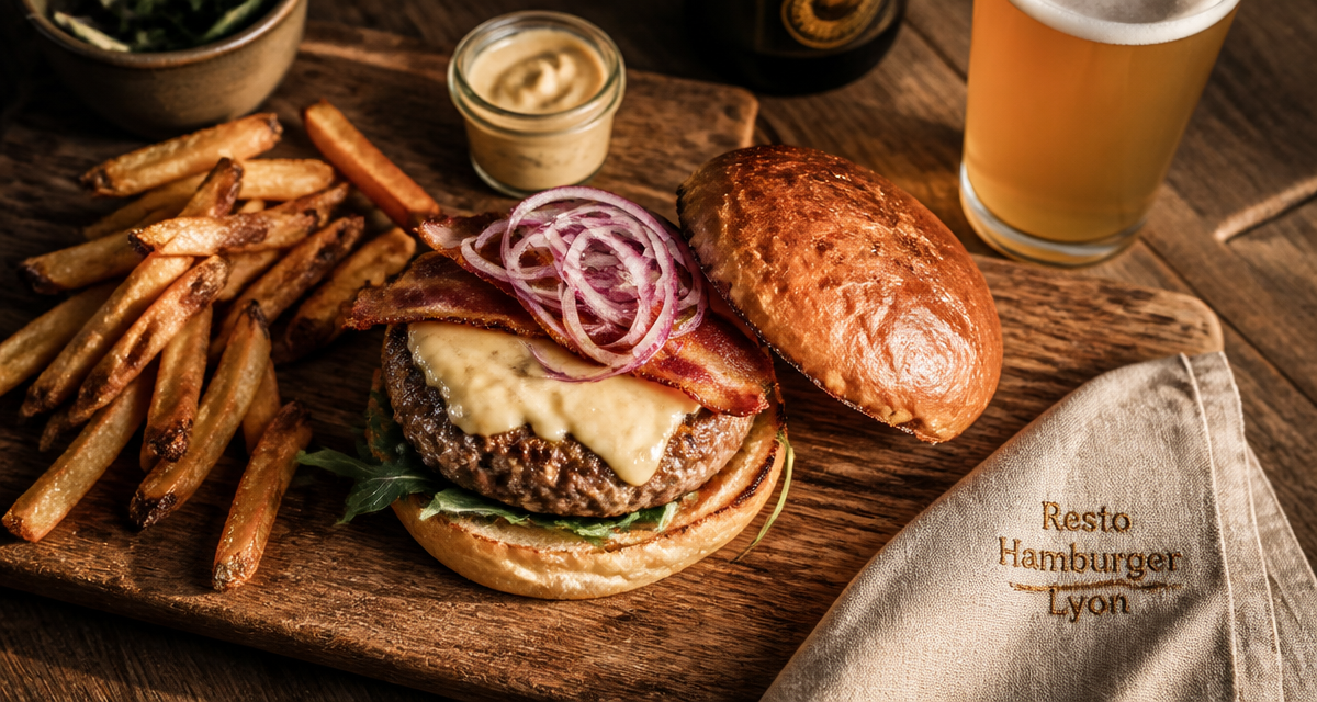 resto hamburger lyon burger maison artisanal