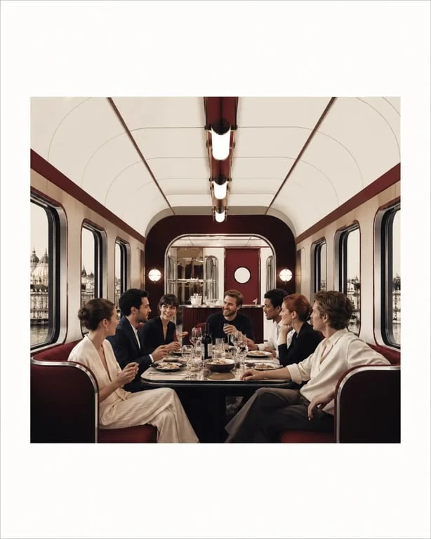 restaurant insolite Lyon : salle immersive type wagon bar pour une soirée entre amis