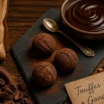 Meilleurs chocolatiers français : truffes au chocolat noir et ganache
