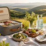 Pique-nique gastronomique : menu raffiné et léger