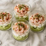 Entrées froides : 4 verrines faciles pour buffet